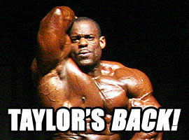 VINCE TAYLOR SET TO COMPETE AT THE 2006 MR. O 