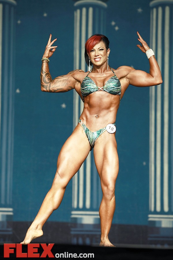 Mikaila Soto - Women's Physique - 2012 Europa Show of Champions