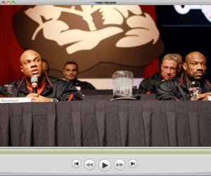 2009 MR. OLYMPIA PRESS CONFERENCE VIDEO