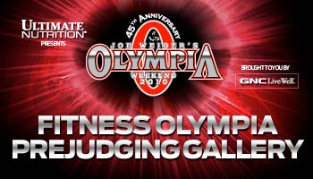 2010 FITNESS OLYMPIA PREJUDGING GALLERY