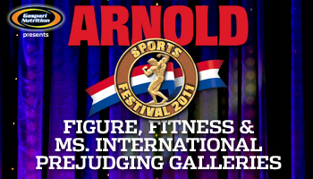 FIGURE, FITNESS AND MS. INTERNATIONAL PREJUDGING PHOTOS