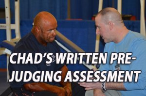 Chad Nicholls Assess the 2012 Arnold Prejudging