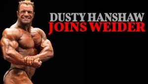 Dusty Hanshaw Signs with Weider/AMI