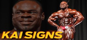 KAI SIGNS WITH WEIDER!