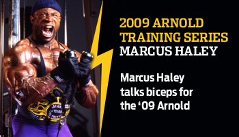 2009 ARNOLD CLASSIC TRAINING SERIES: MARCUS HALEY