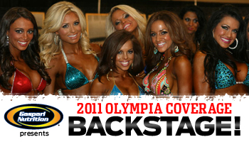OLYMPIA BACKSTAGE VIDEO - THE LADIES