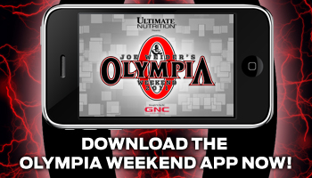 DOWNLOAD THE OLYMPIA WEEKEND APP!