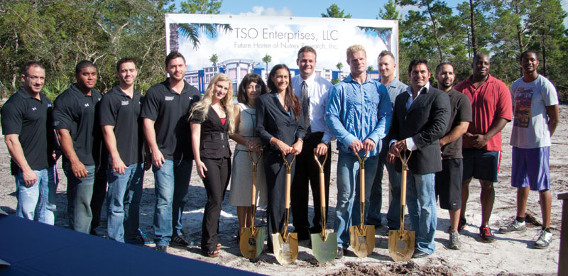 Nutrex Research Breaks Ground for it's New Corporate Headquarters