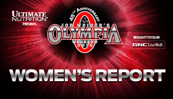2010 OLYMPIA WOMEN'S PRE-JUDGING REPORT & GALLERIES