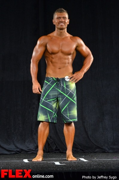Zach Musser - Class B Men's Physique - 2012 North Americans