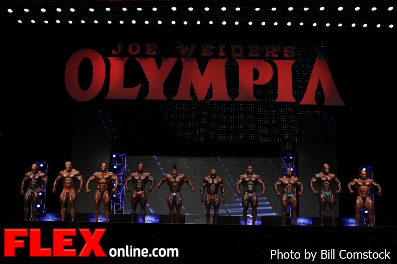Top 10 Comparsions - 2012 Mr. Olympia 