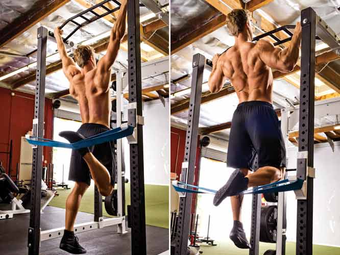 Perfect Your Pull-Up Form Using Bands