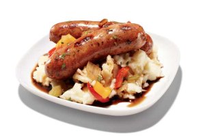 Guinness Bangers and Mash