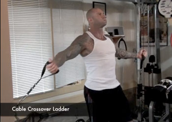 M&F Fans Give Thumbs Up for Jim Stoppani's Cable Crossover Ladder Workout