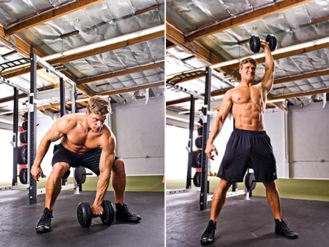 Stronger in 60 Seconds: Dumbbell Snatch
