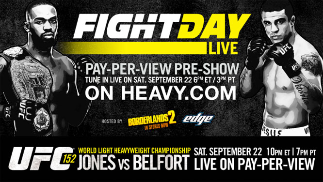 Fight Day Live: Jon Jones vs. Vitor Belfort
