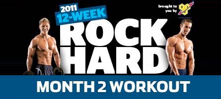 Rock Hard Challenge Month 2 Workout