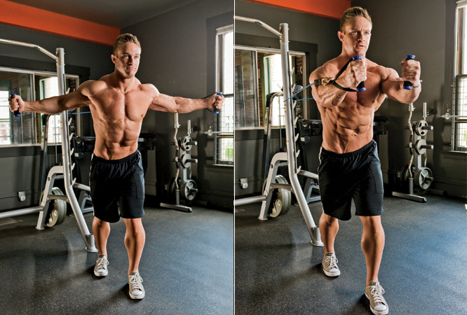 Build a Strong Chest With the Strength Band Pec Flye