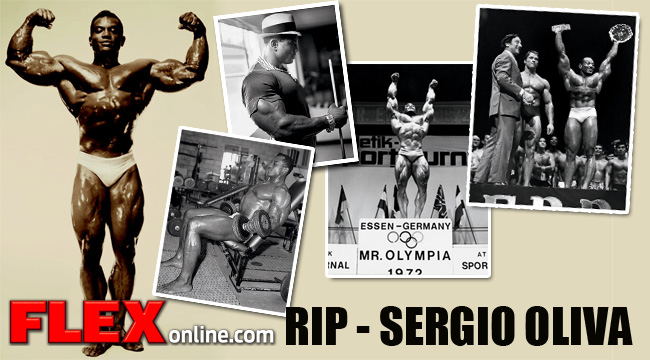 RIP 3x Mr Olympia Sergio Oliva Muscle &amp; Fitness