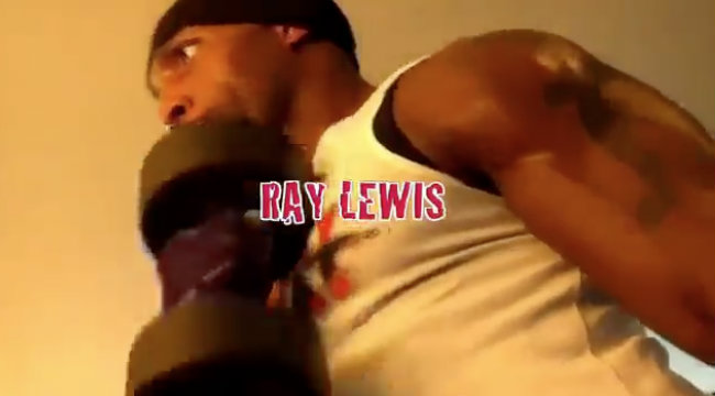 Baltimore Ravens Ray Lewis Workout II 