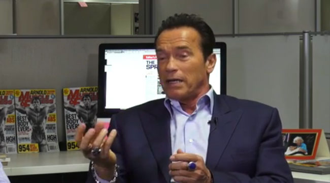 M&F Exclusive: Arnold Schwarzenegger Interview Part II