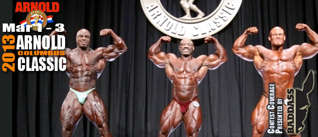 2013 Arnold Classic Results - Dexter Wins!
