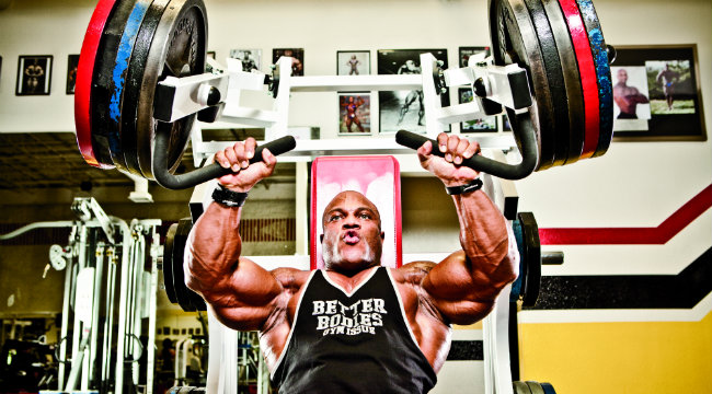 Phil Heath S Chest Routine Muscle