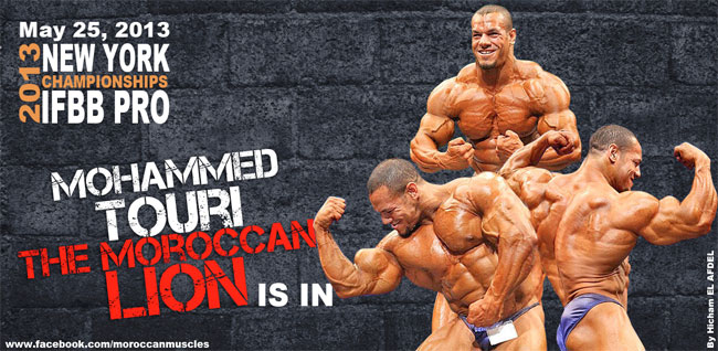 Mohammed Touri is in for 2013 New York Pro