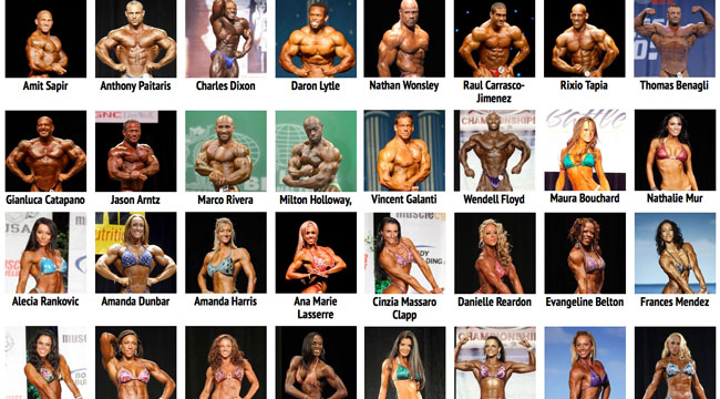 Europa Show of Champions Competitor List