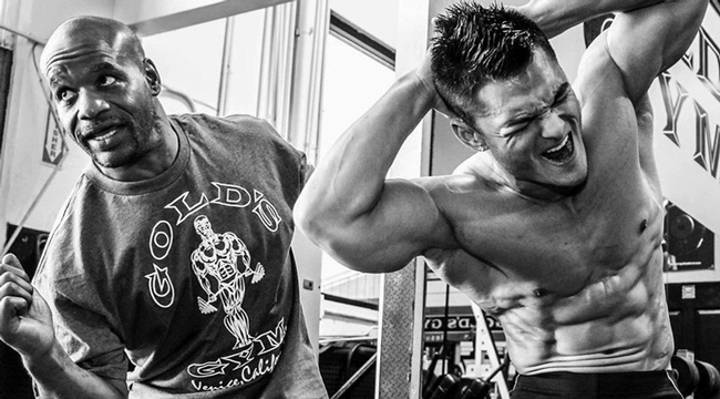 Jeremy Buendia Cranking an Arm Workout for a Pro Card Jeremy Buendia Cranking an Arm Workout for a Pro Card