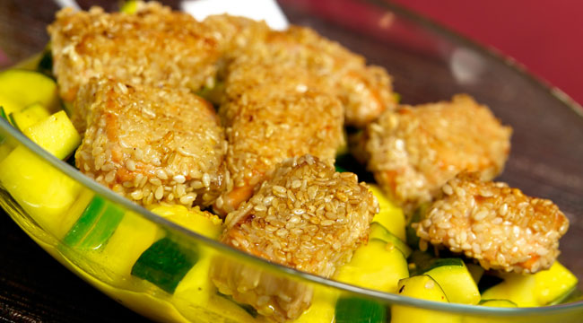 Healthy Eats: Oven-Fried Sesame Fish