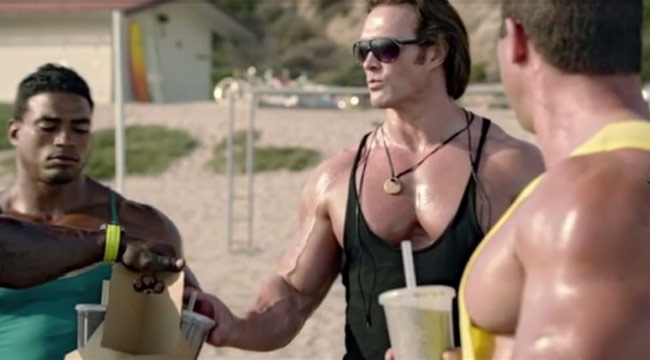 Muscle & Fitness Advisory Board member Mike O'Hearn stars in a Taco Bell Ad