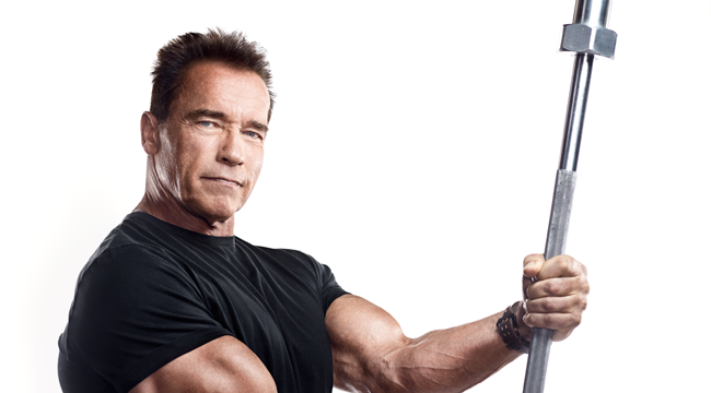 Arnold Schwarzenegger's Double-Split Routine