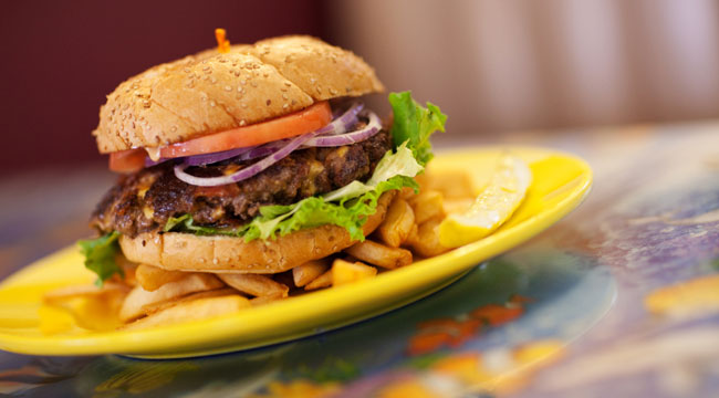 Muscle Meat: Cajun-Style Burger