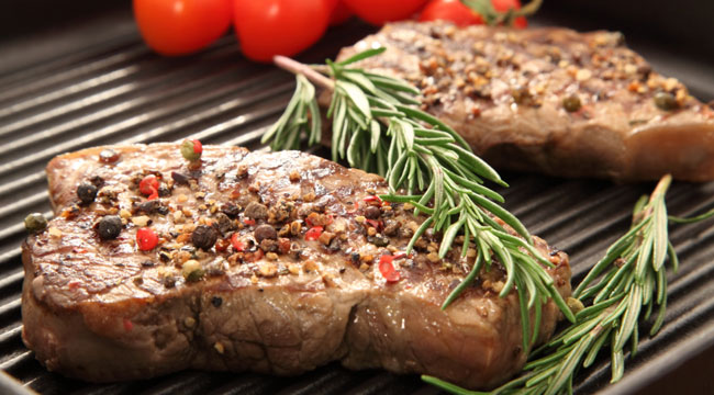 Steak protein