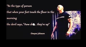 Motivation Time From The Rock