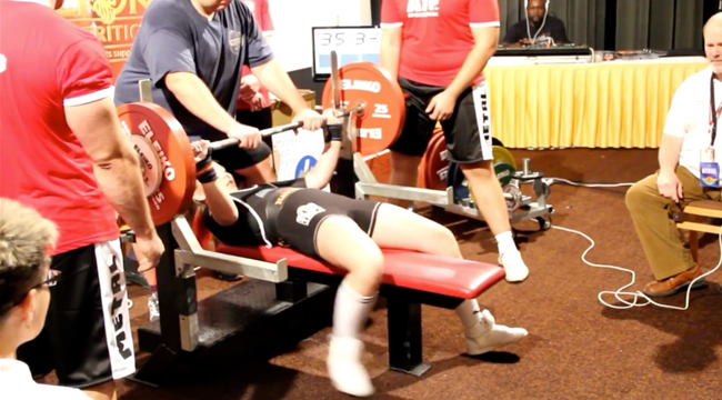 Teen Girl Benches 300 Pounds! Muscle &amp; Fitness