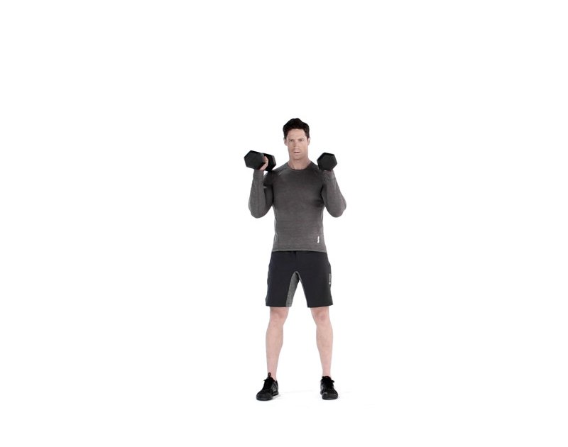 Dumbbell reverse curl instructions and video