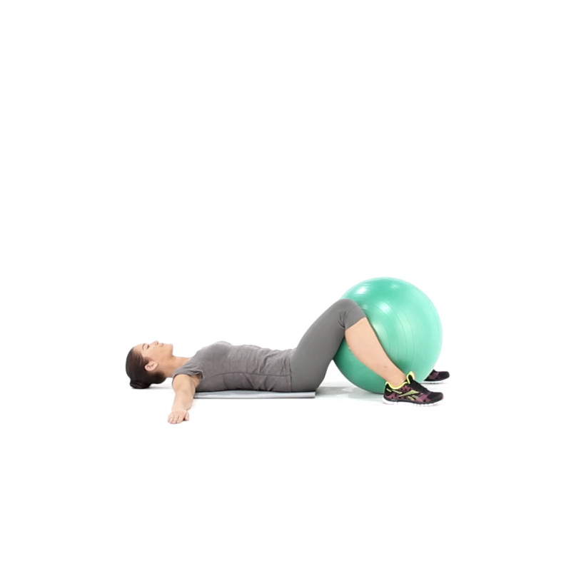 Swiss Ball Reverse Crunch Exercise Video Guide Muscle & Fitness