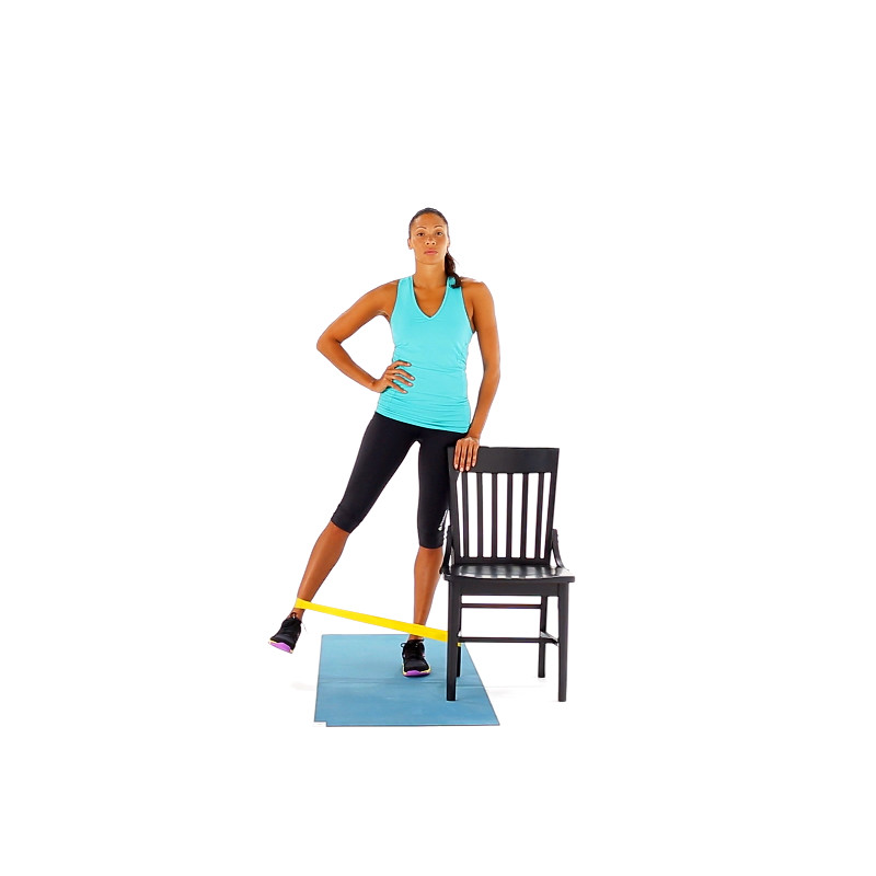 Hip Abduction Resistance Band Exercises