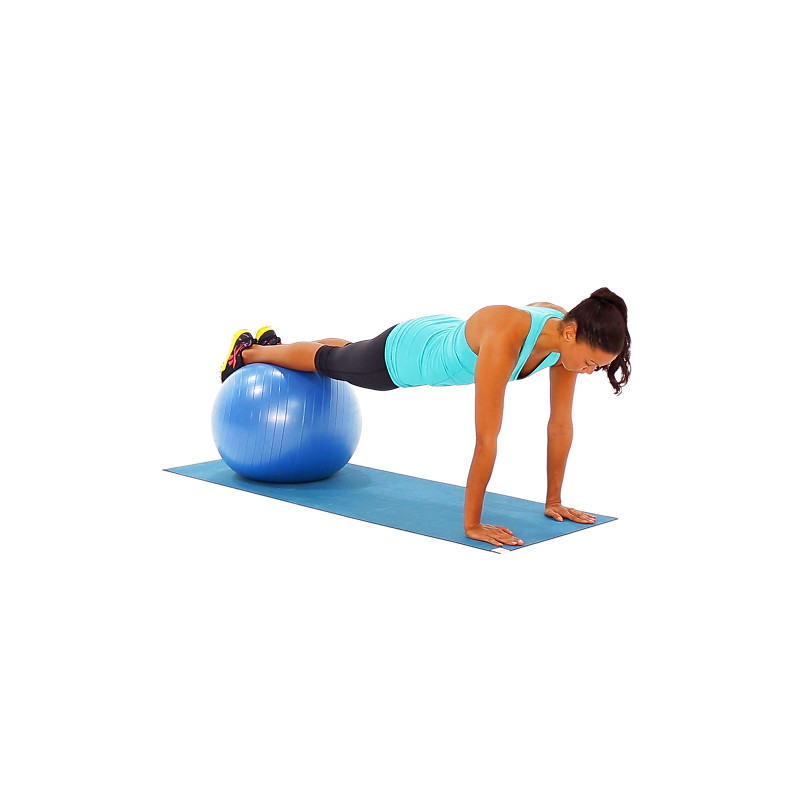 Swiss Ball Prone Jackknife Exercise Video Guide Muscle & Fitness