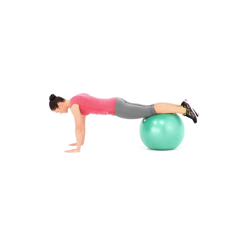 Swiss Ball Jackknife Exercise Video Guide Muscle & Fitness