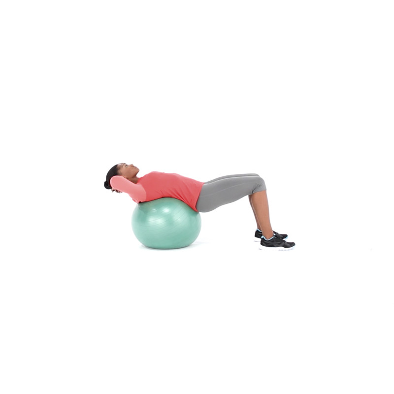 Swiss Ball Crunch Exercise Video Guide Muscle & Fitness