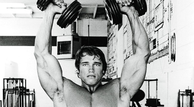 Arnold Schwarzenegger Shoulder Workout