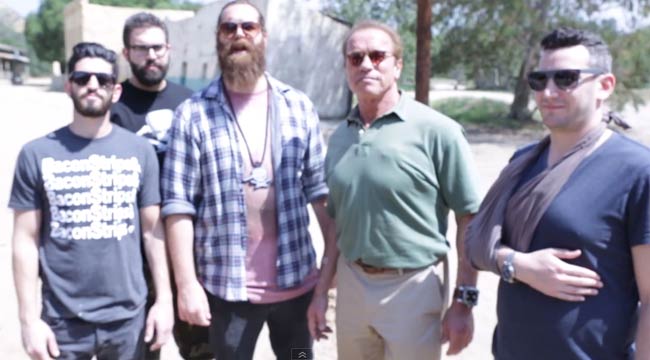 Arnold Team Up With Epic Meal Time Again
