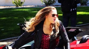 Ronda Rousey Posts Entourage and Expendables Photos