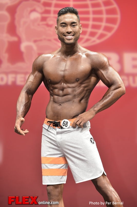 Derrick Yuvienco - Mens Physique - 2014 New York Pro Championships
