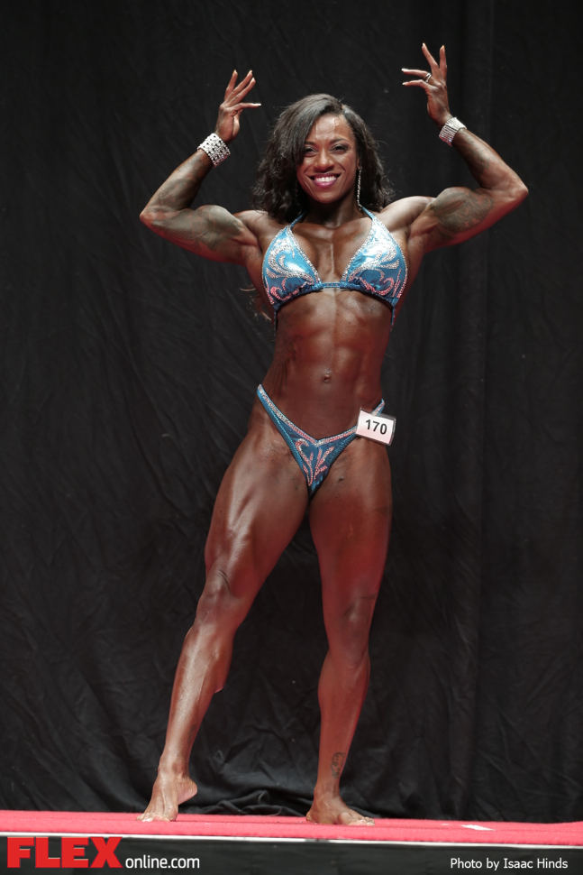 Twana Barnett-Ferguson - Women's Physique D - 2014 USA Championships