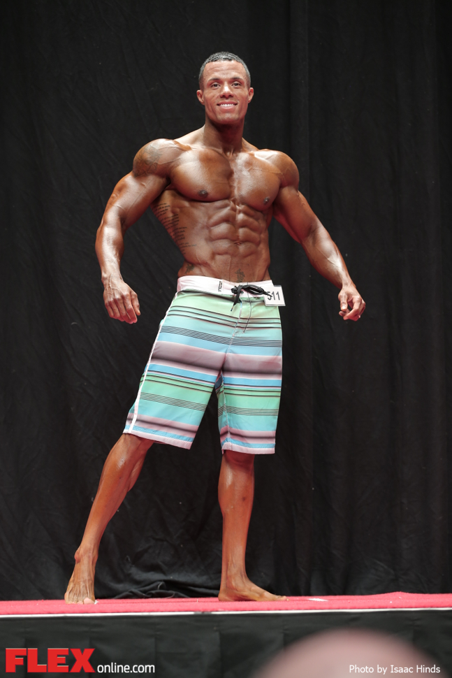 Darnell Moss - Men's Physique D - 2014 USA Championships