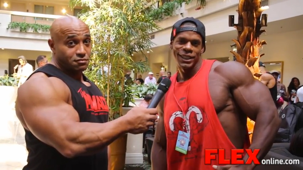 Dennis James Interviews Super Heavyweight Competitor